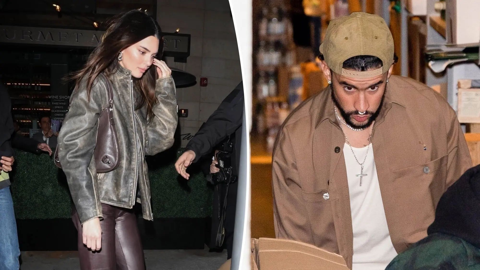 Kendall Jenner y Bad Bunny pillados juntos Kendall Jenner y Bad Bunny pillados juntos