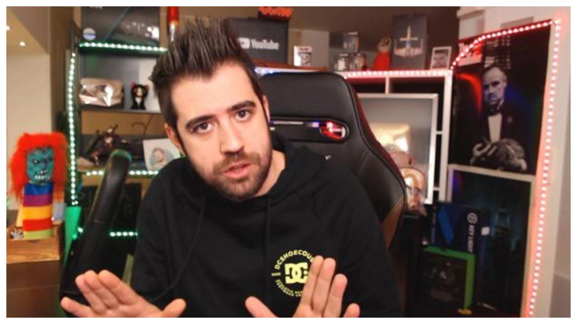 Biyín explicó el tema de AuronPlay 