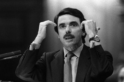 José María Aznar en su etapa como presidente del Gobierno José María Aznar en su etapa como presidente del Gobierno