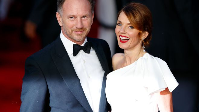 Christian Horner y Geri Halliwell Christian Horner y Geri Halliwell